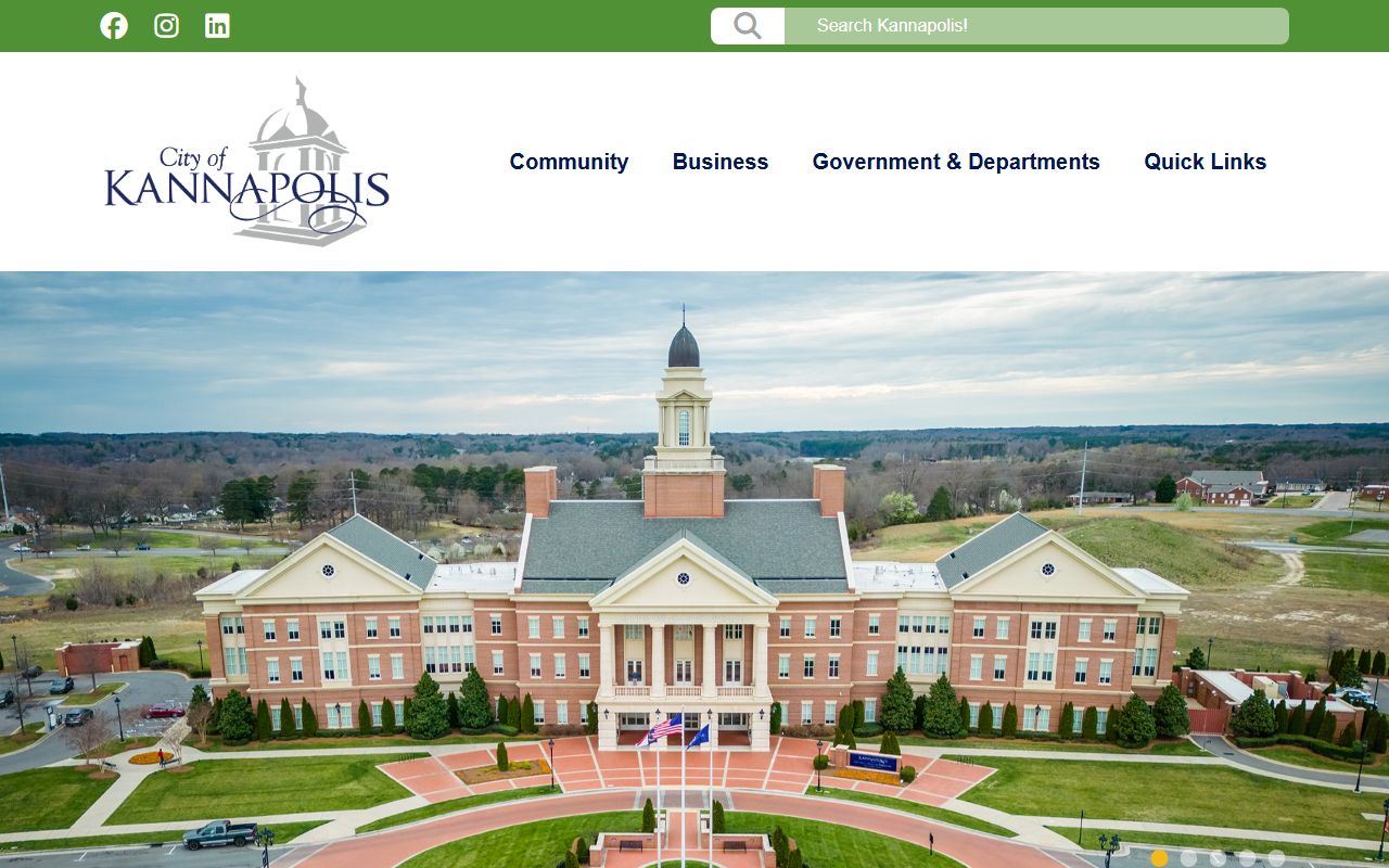 City of Kannapolis official website for genealogy and family history records in Cabarrus County