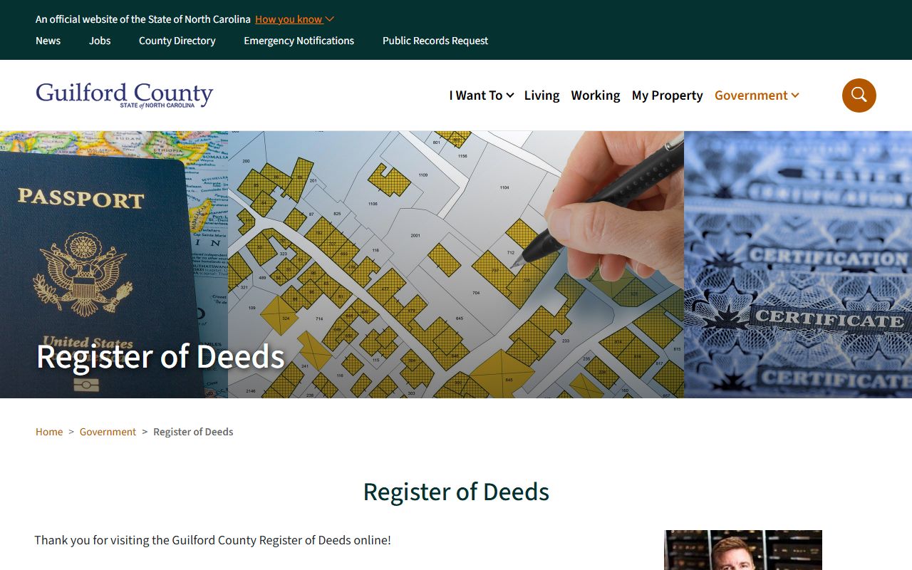 Guilford County Register of Deeds genealogy records for Greensboro research