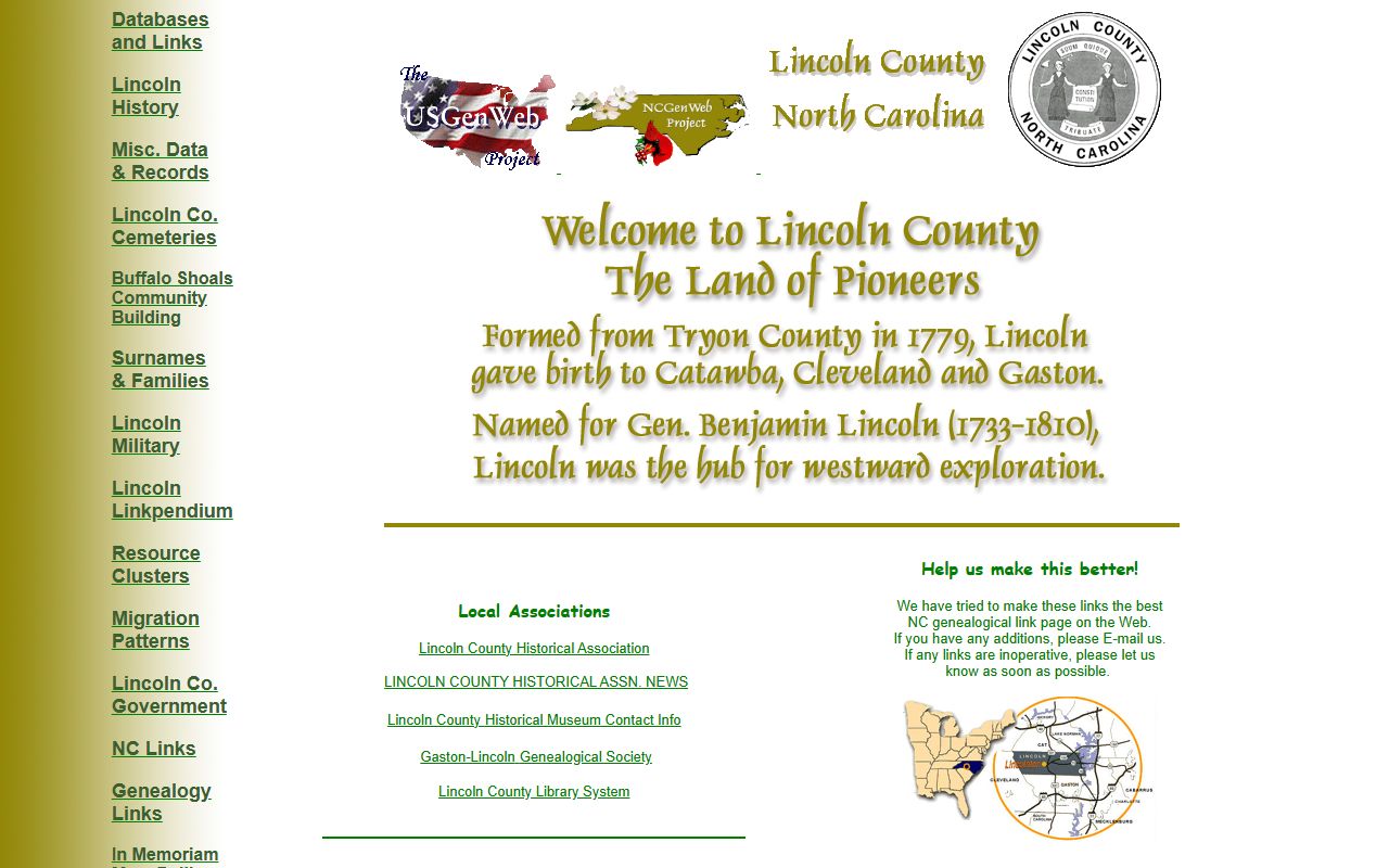 Lincoln County Register of Deeds office and genealogy records in Lincolnton North Carolina