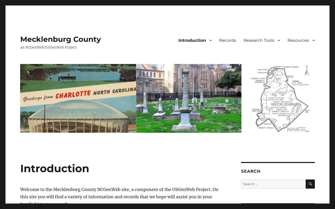 Mecklenburg County Register of Deeds office and genealogy records in Charlotte North Carolina